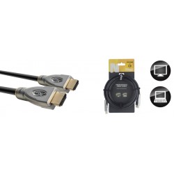 Série N, câble vidéo HMDI 1.4, HDMI A / HDMI A (m/m), 3 m