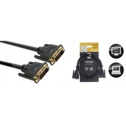 Câble Vidéo, série N - DVI-D mâle / DVI-D mâle, Dual Link