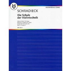 Die Schule der Violintechnik de Henry Schradieck vol 1