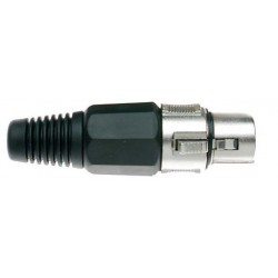 Fiche XLR Pro métal femelle