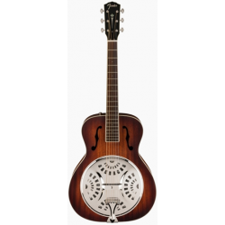 Resonator PR-180E  Walnut Fingerboard Aged Cognac Burst FENDER