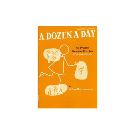 A dozen a day livre 5  ( jaune ) sans CD