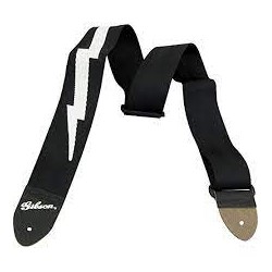 Sangle ASGSBL-10 noir/blanche Gibson