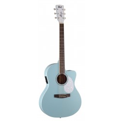 Guitare Electro-Acoustic Jade classic Bleu Ciel Cort avec Housse
