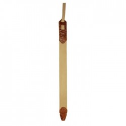 Lm Strap 4 Pc Croc/Suede Brown 2,5"