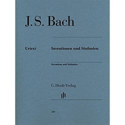 J.S BACH Inventionen und Sinfonien - Inventions and sinfonias ed G.H Verlag