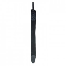 Lm Strap 4 Pc Tooled/Suede Black 2,5"