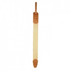 Lm Strap LS-2506T BR 4 Pc Tooled/Suede Brown 2,5"