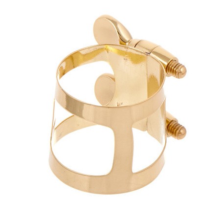 Selmer Ligature Vernie pour Saxophone Soprano Gold