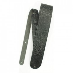 Lm Strap Croc Black 2,5"