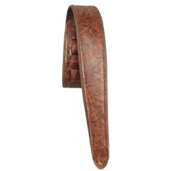 Lm Strap PM-4 BRB Premier Leather 2,5" Embossed Brown