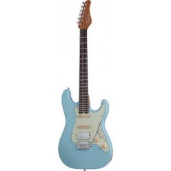1 Guitare Electrique d'occasion Nick Johnston Traditional HSS Atomic Frost Schecter