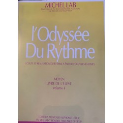 L'odysée du rythme volume 4 de Michel LAB ed A.Leduc