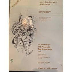 100 Exercices Et Etudes pour Xylophone volume 1 - TAVERNIER Jean-Claude