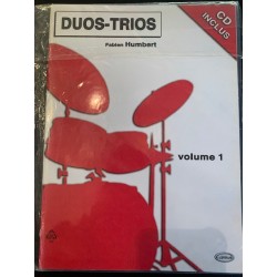 DUOS TRIOS POUR BATTERIE VOL.1 + CD HUMBERT FABIEN -ed CARRISH