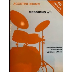 Agostini Drum's Sessions Volume 1 de J.F Juskowiak - O.Laccau