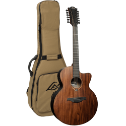 Guitare acoustique SAUVAGE-J12CE Jumbo 12 cordes Pan-Coupé Électro LAG