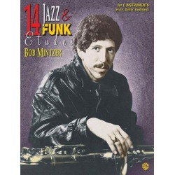 Partition14 Jazz & Funk Etudes by Bob Mintzer pour Flute avec CD