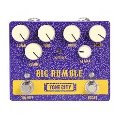 Pédale BIG RUMBLE -overdrive- TONE CITY