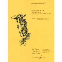 Méthode pour euphonium, saxhorn ou tuba - Vol. 2 : ABC du jeune tubiste Auteur LELONG Fernand
