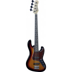 Basse 4 cordes short scale 3/4 sunburst Eko