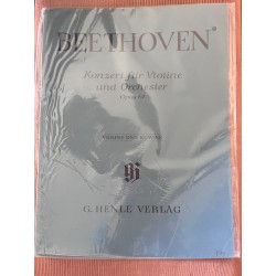 Beethoven Konzert für Violine und Orchester opus 61 ed Henle