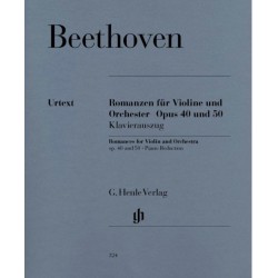 Beethoven Romances en Sol majeur op. 40 et en Fa majeur op. 50 ed Henle