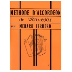 Méthode d'accordéon de virtuosité de Médard Ferrero
