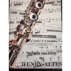 Méthode de flûte vol 2 par Henry Altes ed  P.Rampal  et A.Marion