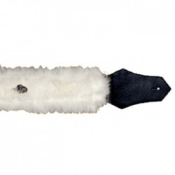 Get'M Get'M White Faux Fur 2"