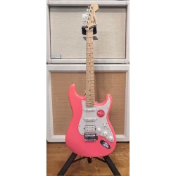 Guitare électrique Stratocaster Sonic HSS MN WPG TCO Tahitian rose Squier