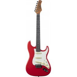 Guitare électrique ST300- Fiesta Red Eko
