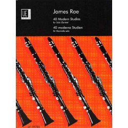 40 Modern studies for solo clarinet