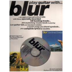 Partition Play Guitar with Blur + cd