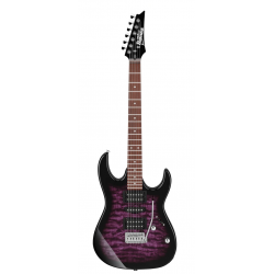 Guitare électrique Transparent Violet Sunburst  GRX70QA- TVT Ibanez