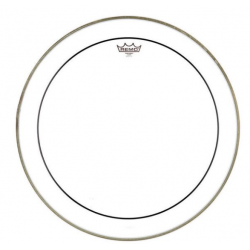 Peau Pinstripe transparente 22" pour grosse caisse PS-1322-00 Remo