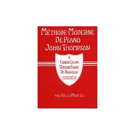 Méthode moderne de piano John Thompson vol 2