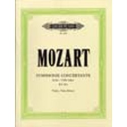 MOZART Sinfonia Concertante es-dur/E flat major violon, alto et clavier