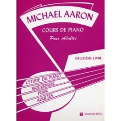 Aaron méthode de piano pour adultes 2ème livre