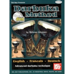 Darbuka Method avec 1 CD audio de Behnan Göçmez ed Melbay