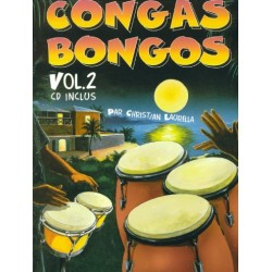 Congas Bongos CD - Volume 2 de Christian Laurella ed I.D Music