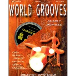 World grooves + cd Batterie de Charly Ménassé