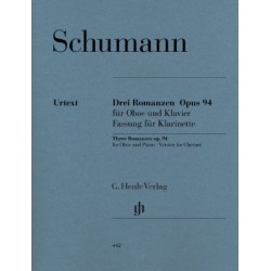 SCHUMANN 3 Romances -...