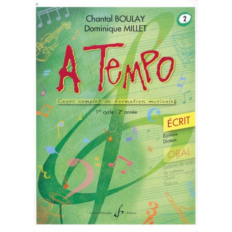 A Tempo Volume 1 Ecrit