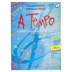 A Tempo Oral Volume 2 1er cycle 2ème année Ed Billaudot