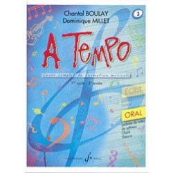 A Tempo Oral Volume 3 1er cycle-3ème année