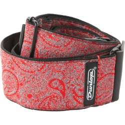 Jacquard - Paisley Red