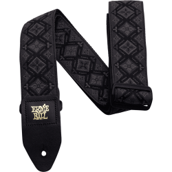 Sangle jacquard regal black