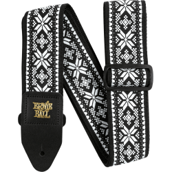 Sangle jacquard midnight blizzard