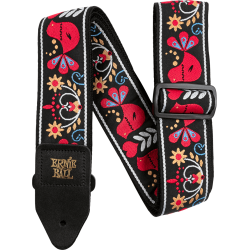 Sangle jacquard redbird rising